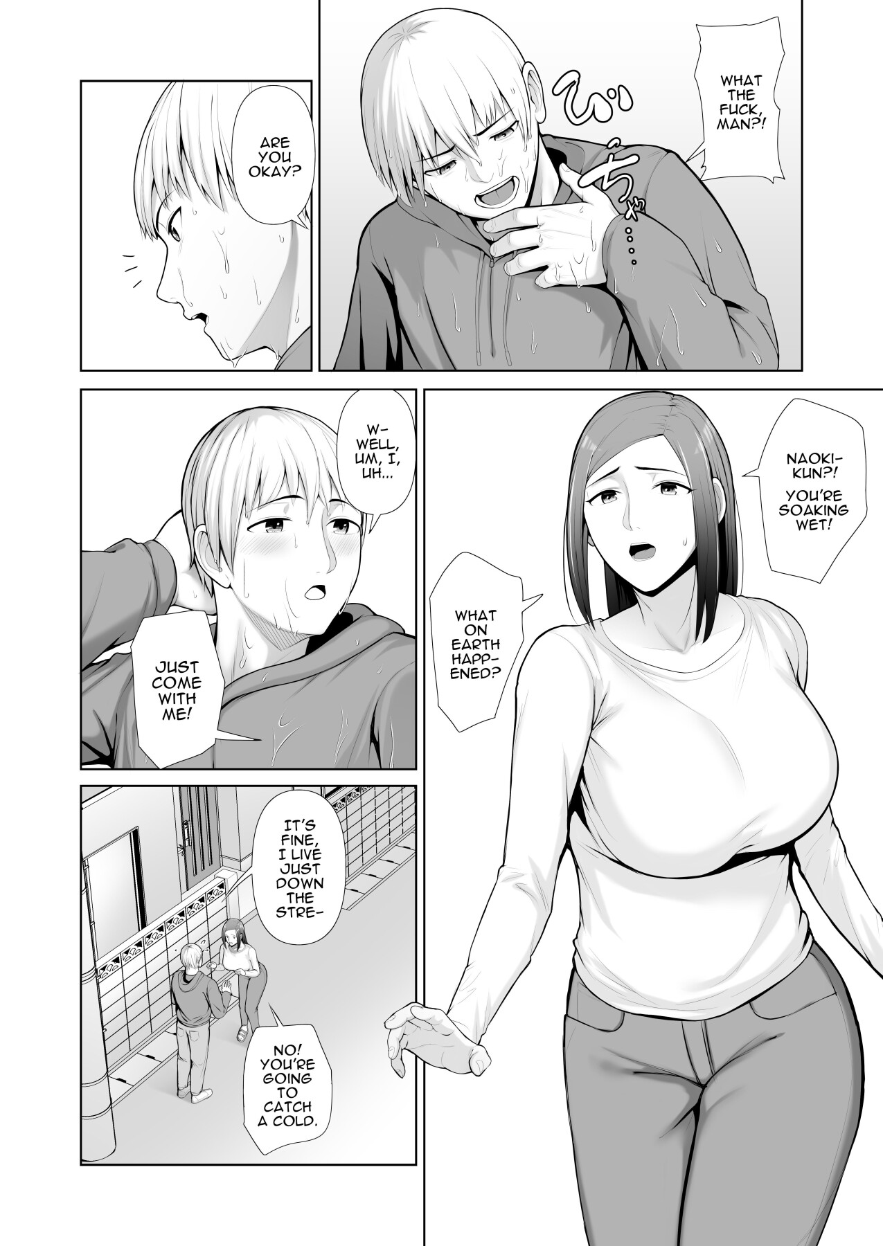 Hentai Manga Comic-My Friend's Mom Took My Virginity-Read-7